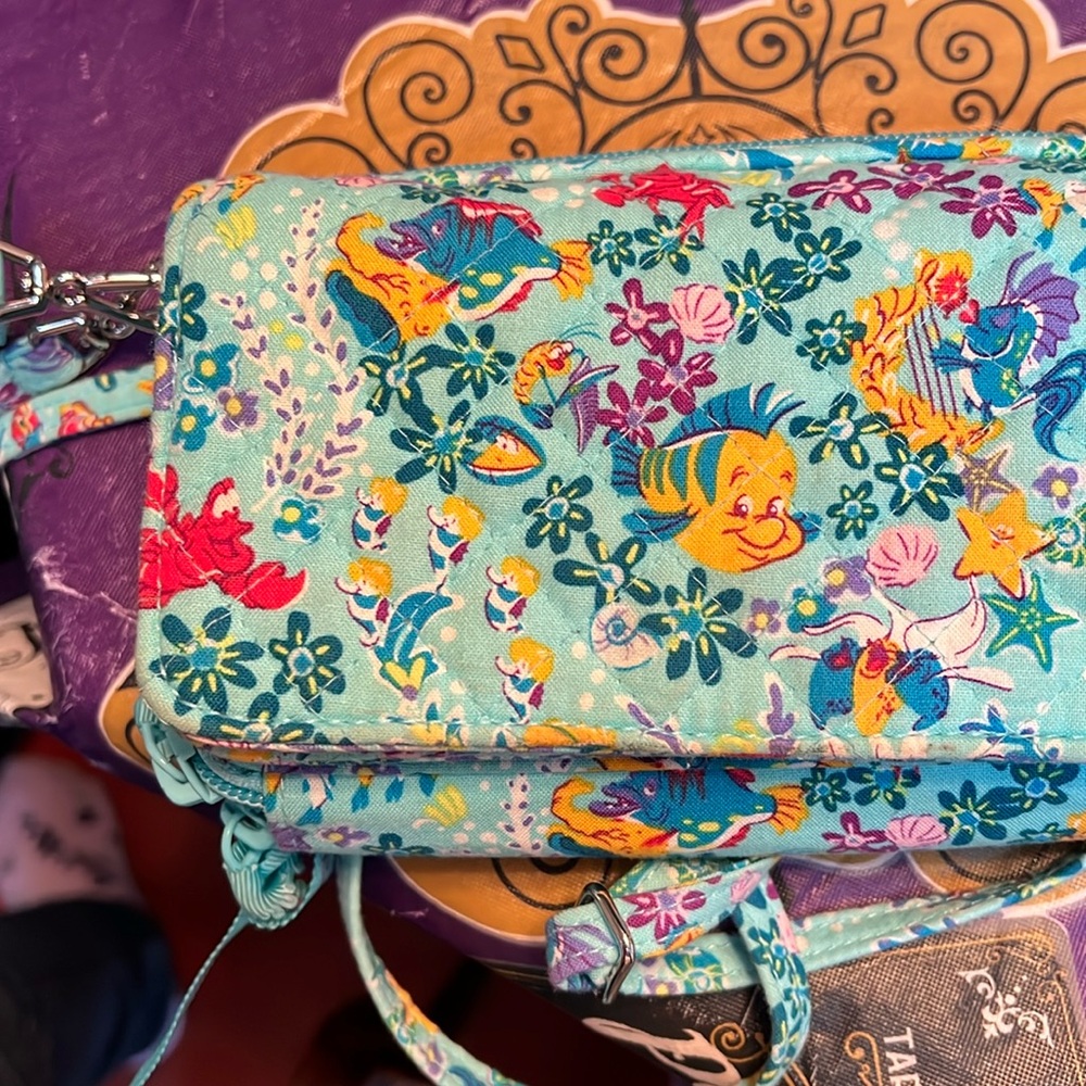 Vera Bradley x DISNEY Little Mermaid Crossbody